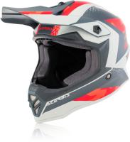 Acerbis Шлем детский Impact Steel Junior Red/Grey в Санкт-Петербурге
