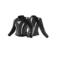 Shima Куртка Кожаная женская Miura 2.0 Black/White в Санкт-Петербурге