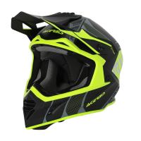 Acerbis Шлем кроссовый X-Track 22-06 Black/Fluo-Yellow в Санкт-Петербурге