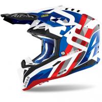 Airoh Мотошлем Aviator 3 Rainbow Blue/Red Gloss в Санкт-Петербурге