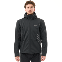 Dragonfly Мототолстовка DF Urban Man 2025 Black с защитой в Санкт-Петербурге