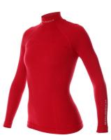 Brubeck Футболка женская дл.рукав Wool Merino 78% Малина в Санкт-Петербурге
