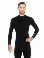 Brubeck Футболка мужская дл.рукав Wool Merino 78% Черный в Санкт-Петербурге