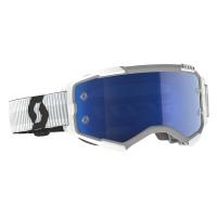 Scott Очки кроссовые Fury white blue chrome works в Санкт-Петербурге