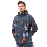 Dragonfly Мембранная куртка Quad 2.0 Man 2025 Grey - Orange Camo в Санкт-Петербурге