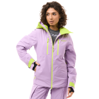 Dragonfly Куртка горнолыжная утепленная Gravity Woman 2025 Purple-Lime в Санкт-Петербурге