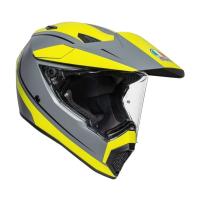 AGV Шлем AX9 E2206 V26 Pacific Road Matt Grey/Yellow Fluo/Black в Санкт-Петербурге