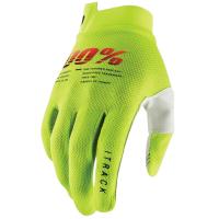 100% Мотоперчатки текстильные ITrack Fluo/Yellow в Санкт-Петербурге