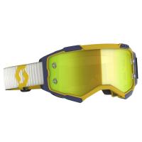 Scott Очки кроссовые Fury yellow/blue yellow chrome works в Санкт-Петербурге