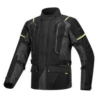 LS2 Мотокуртка мужская Narvik Man Jacket серо-черно-желтый в Санкт-Петербурге