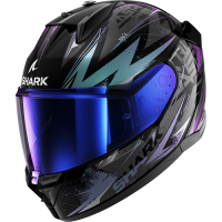 Shark Шлем D-Skwal 3 Blast-R Black/Green/Glitter в Санкт-Петербурге