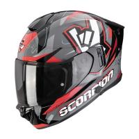 Scorpion Exo Мотошлем Exo-530 Air Rok Серый/Черный/Красный в Санкт-Петербурге