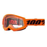 100% Очки Strata 2 V26 Goggle Neon Orange / Clear в Санкт-Петербурге