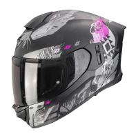 Scorpion Exo Мотошлем Exo-530 Air Hadji Черный/Серый/Розовый в Санкт-Петербурге
