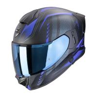 Scorpion Exo Мотошлем Exo-530 Air Theras Черный Матовый/Синий в Санкт-Петербурге