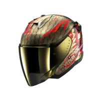 Shark Шлем Skwal I3 Jet Venum Black/Red/Gold в Санкт-Петербурге