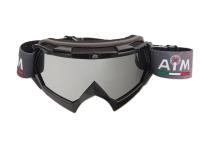 AiM Очки кроссовые (PRO) 157-100 Black Glossy в Санкт-Петербурге