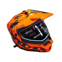 AiM Шлем детский JK802Y Orange/Blue в Санкт-Петербурге