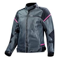 LS2 Мотокуртка женская Riva Lady черно-темно-серо-розовый в Санкт-Петербурге