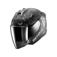 Shark Шлем Skwal I3 Jet Hellcat Mat Black/Chrome/Anthracite в Санкт-Петербурге