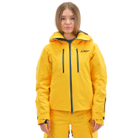 Dragonfly Куртка утепленная Gravity Premium Woman Yellow-Dark Ocean в Санкт-Петербурге