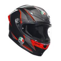 AGV Шлем K6 S 2206 Slashcut Black/Grey/Red в Санкт-Петербурге