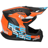 Acerbis Шлем детский Profile Junior Black/Orange в Санкт-Петербурге
