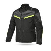 Dimox Мотокуртка текстиль Tour Tech Mens Black/Grey/Yellow в Санкт-Петербурге