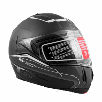 Beon Шлем модуляр B-700 Matt Grey/Black White в Санкт-Петербурге