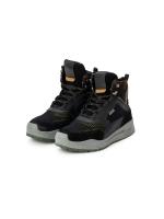 Scout Мотоботинки мужские Sneaker Черный/Коричневый в Санкт-Петербурге