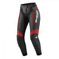 Shima Мотоштаны Кожаные женские Miura 2.0 Black/Red в Санкт-Петербурге