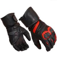 Scout Перчатки кожаные Carbon Черный/Белый/Красный в Санкт-Петербурге