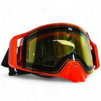 AiM Очки снегоходные с магнитной линзой и подогревом (PRO) 31-103 Accu Heated Orange Glossy в Санкт-Петербурге