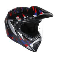 AGV Шлем AX9 E2206 V26 Steppa Carbon/Red/Blue в Санкт-Петербурге
