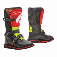 Forma Ботинки кроссовые детские Rock Black/Red/Yellowfluo в Санкт-Петербурге