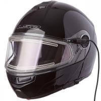 LS2 Мотошлем снегоходный FF325 Strobe Electric Snow Solid Черный в Санкт-Петербурге
