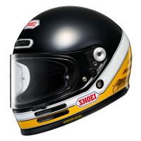 Shoei Мотошлем Glamster 06 Abiding черно-бело-желтый TC-3 в Санкт-Петербурге