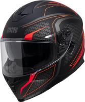 IXS Шлем интеграл HX 1100 2.4 Черный/Матовый/Красный в Санкт-Петербурге