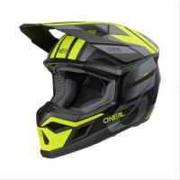 Oneal Кроссовый шлем 3Series Ride V.25 черный/желтый в Санкт-Петербурге