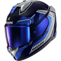 Shark Шлем Skwal i3 Rhad Blue/Chrome/Silver в Санкт-Петербурге