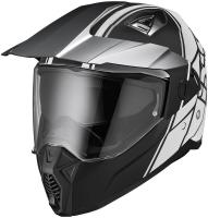 IXS Шлем IXS 208 2.0 Черно-Белый Матовый в Санкт-Петербурге