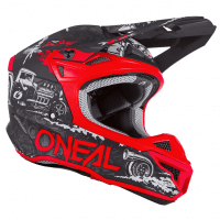 ONEAL Кроссовый шлем 5Series HR Черный/Красный в Санкт-Петербурге