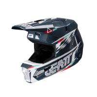 Leatt Шлем кроссовый Helmet Kit Moto 3.5 V25 Blue в Санкт-Петербурге