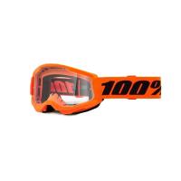 100% Очки подростковые Strata 2 Junior Neon Orange / Clear в Санкт-Петербурге