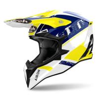 Airoh Мотошлем Wraaap Feel Yellow/Blue Gloss в Санкт-Петербурге