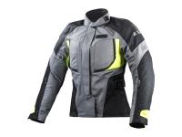 LS2 Мотокуртка женская Phase Lady Jacket серо-чёрно-жёлтый в Санкт-Петербурге