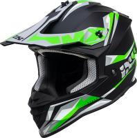 IXS шлем кроссовый 362 2.0 Черно-зеленый-белый в Санкт-Петербурге