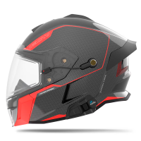 509 Шлем Delta V Carbon Commander с подогревом Racing Red в Санкт-Петербурге