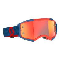Scott Очки кроссовые Fury dark blue/neon red/orange chrome works в Санкт-Петербурге