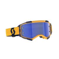 Scott Очки кроссовые Fury dark yellow/dark blue/blue chrome works в Санкт-Петербурге